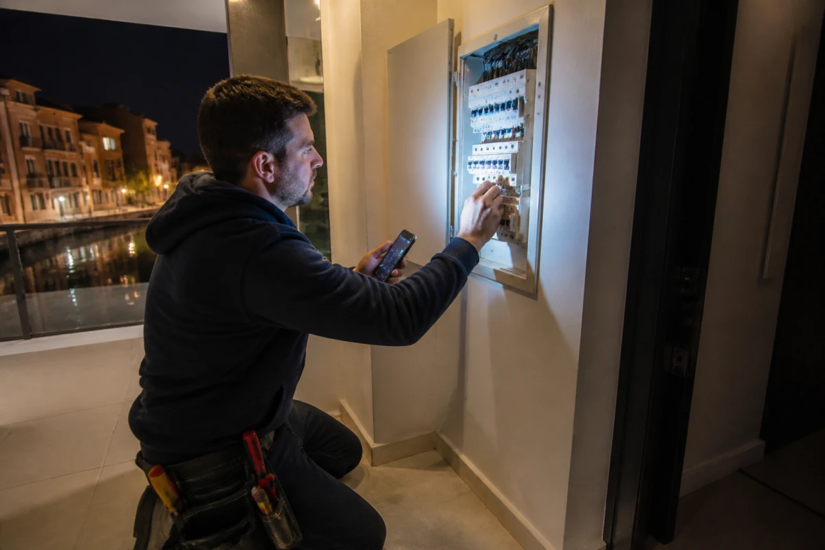 Dépannage panne électrique urgente nuit Marseille