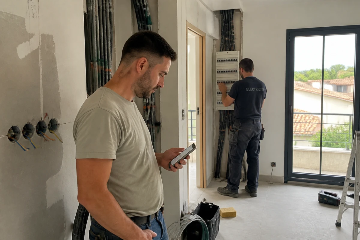 électricien rénovation appartement neuf Port-de-Bouc