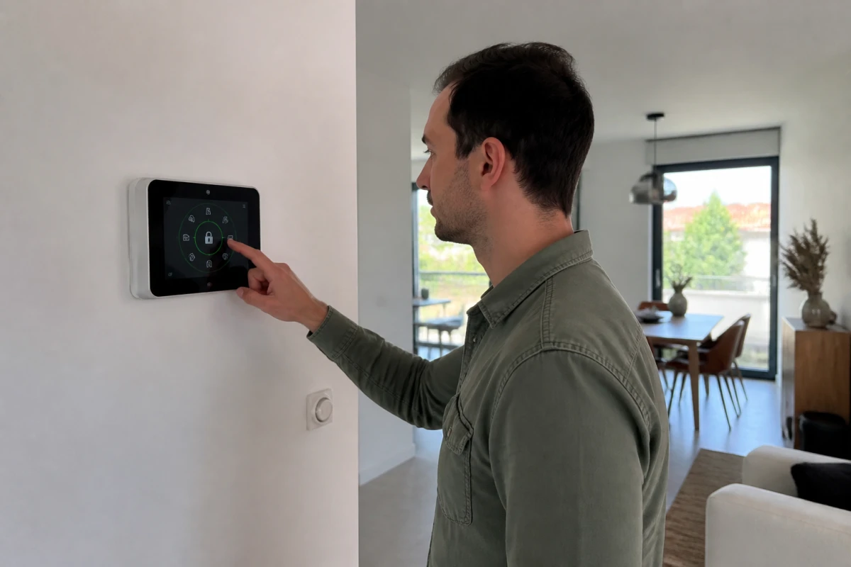 Installation alarme sécurité maison connectée Martigues