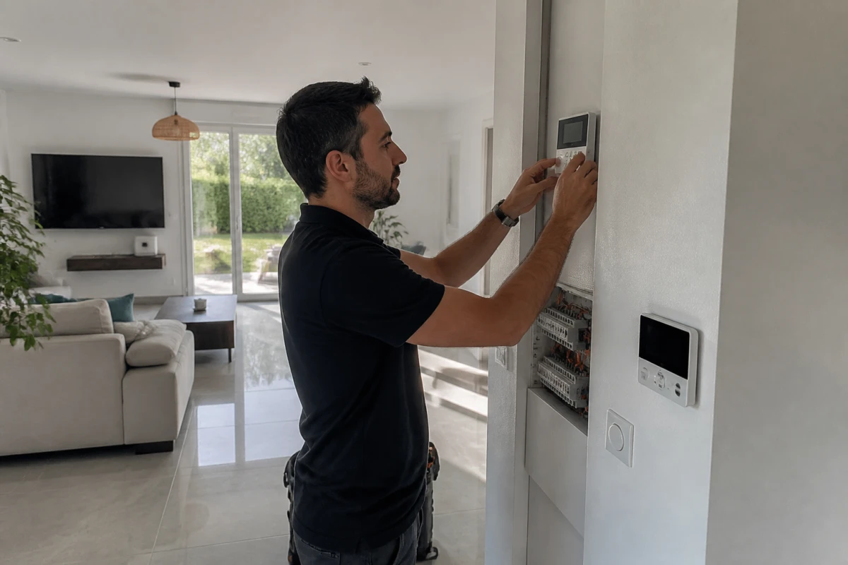 Installation alarme Vitrolles