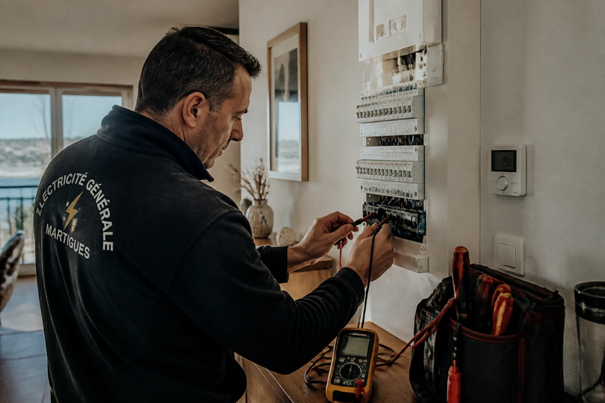 Mise aux normes électrique maison individuelle Istres