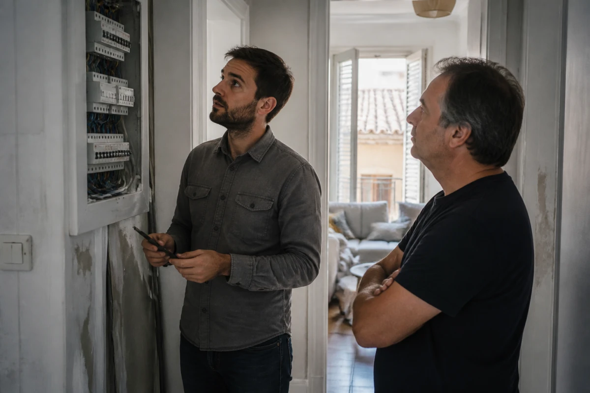 Mise en conformité installation électrique appartement Istres