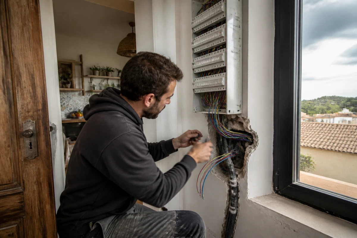 Rénovation électrique maison individuelle Fos-sur-Mer